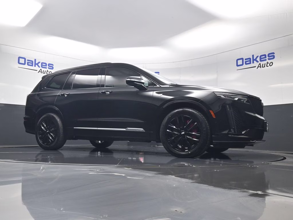 2023 Stellar Black Metallic Cadillac XT6 Sport AWD SUV