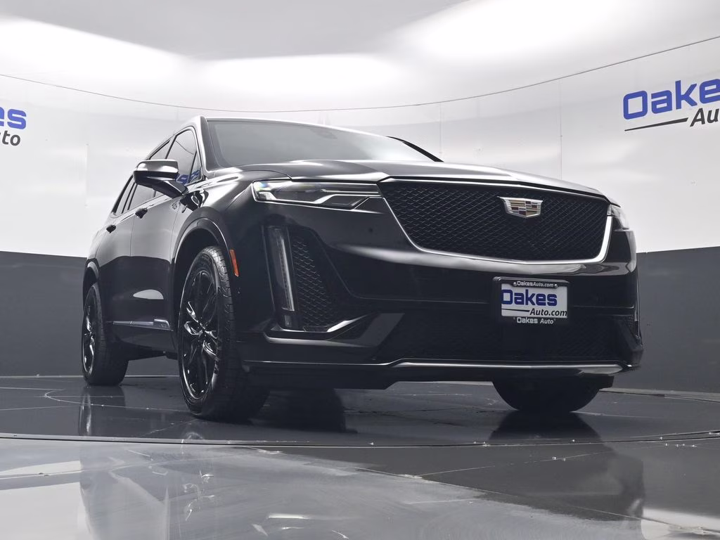 2023 Stellar Black Metallic Cadillac XT6 Sport AWD SUV