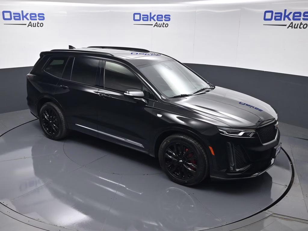 2023 Stellar Black Metallic Cadillac XT6 Sport AWD SUV
