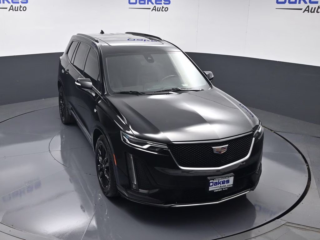 2023 Stellar Black Metallic Cadillac XT6 Sport AWD SUV