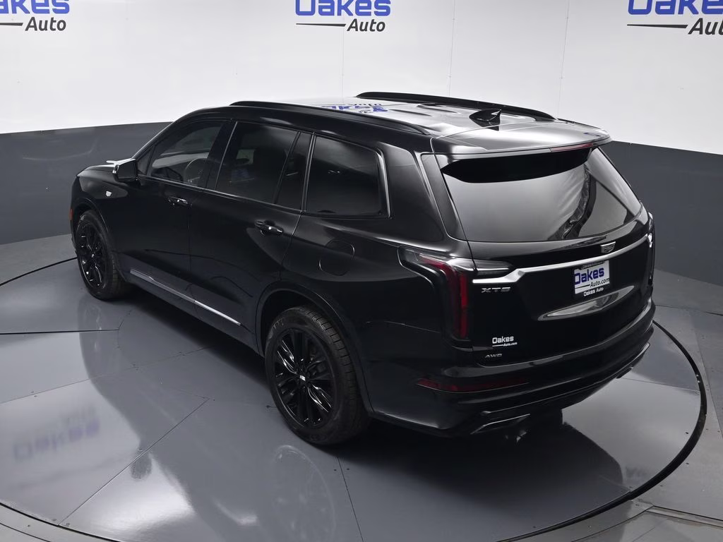 2023 Stellar Black Metallic Cadillac XT6 Sport AWD SUV