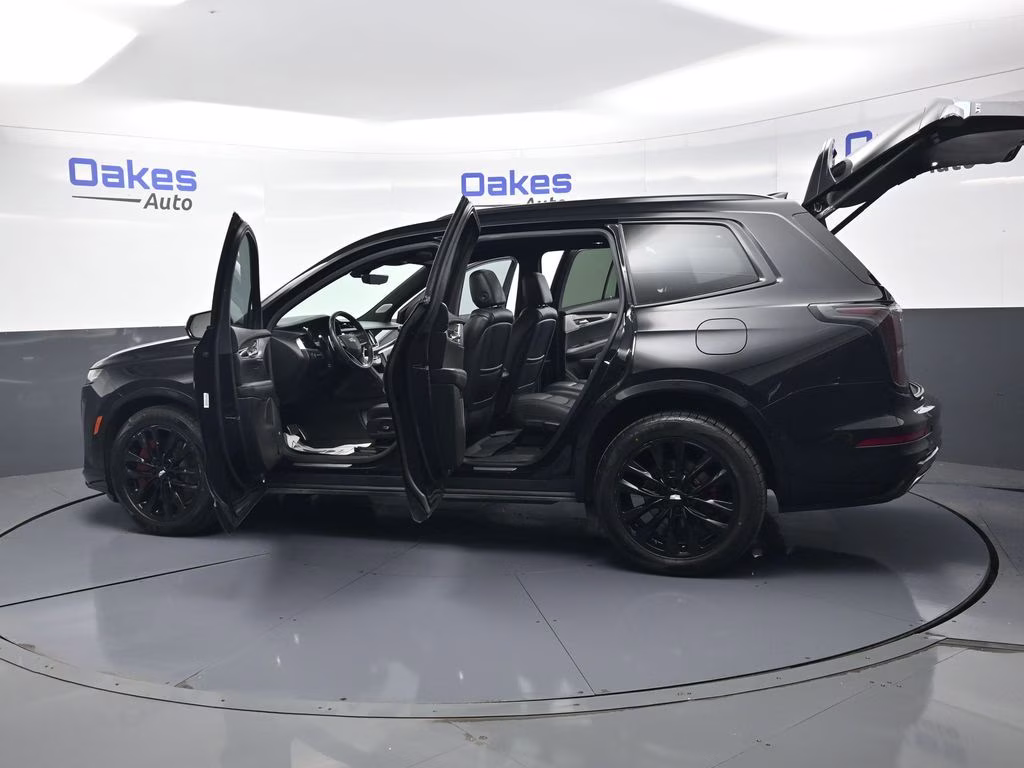 2023 Stellar Black Metallic Cadillac XT6 Sport AWD SUV