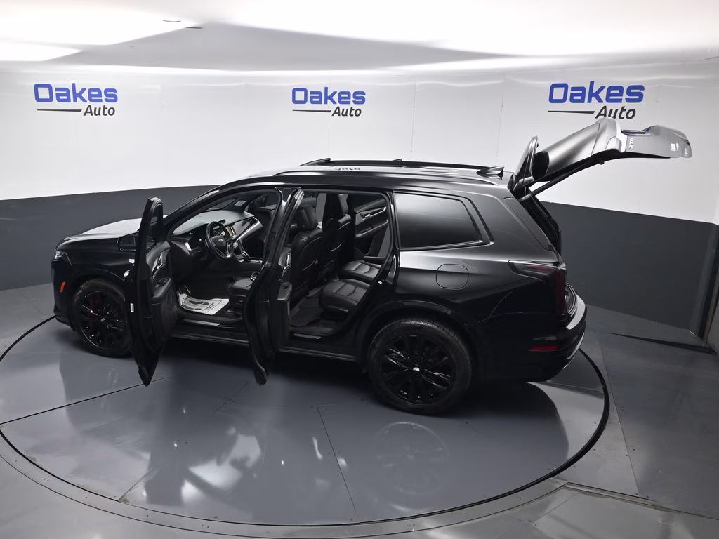 2023 Stellar Black Metallic Cadillac XT6 Sport AWD SUV