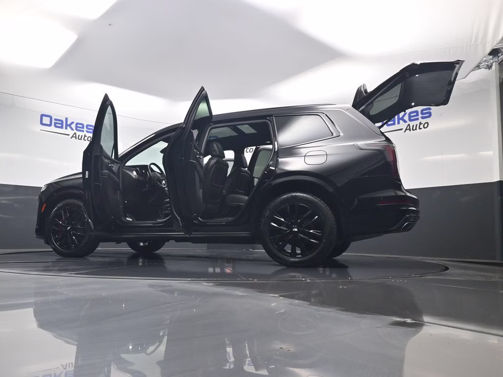 2023 Stellar Black Metallic Cadillac XT6 Sport AWD SUV