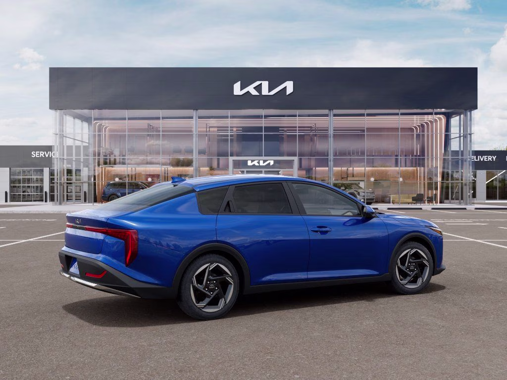 2026 Deep Sea Blue Kia K4 EX FWD Sedan