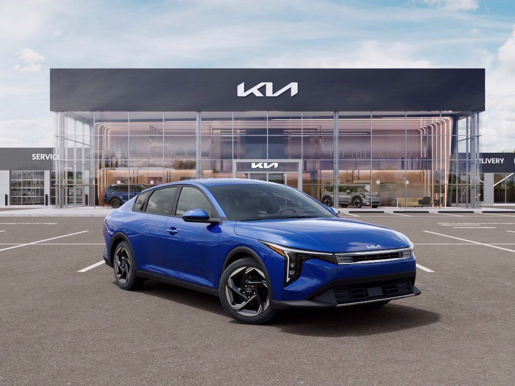 2026 Deep Sea Blue Kia K4 EX FWD Sedan