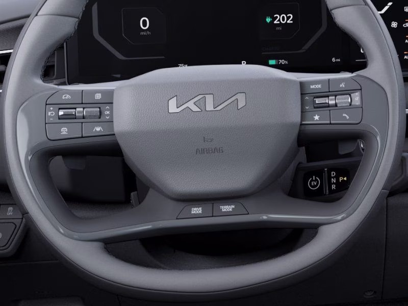 2026 Ocean Blue Kia EV9 Wind AWD SUV