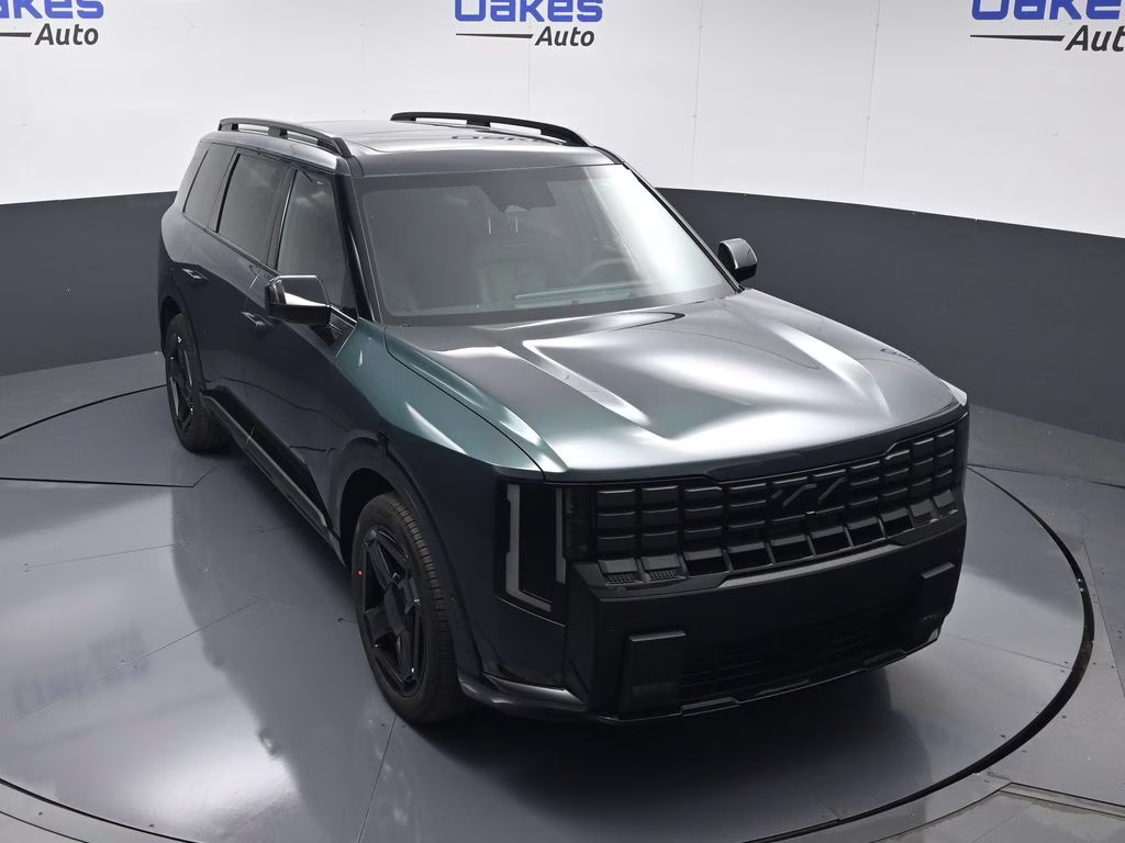 2027 Black Jade Green Kia Telluride Hybrid X-Line SX AWD SUV