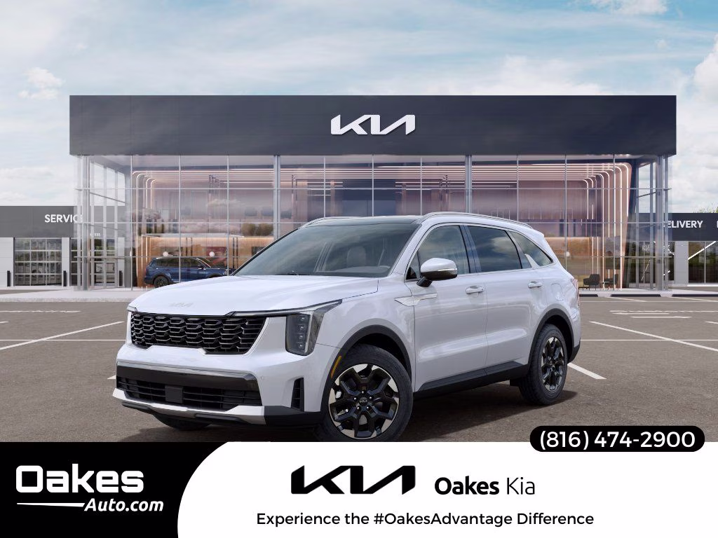 2026 Glacial White Pearl Kia Sorento S FWD SUV