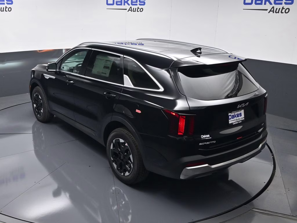 2026 Ebony Black Kia Sorento S AWD SUV