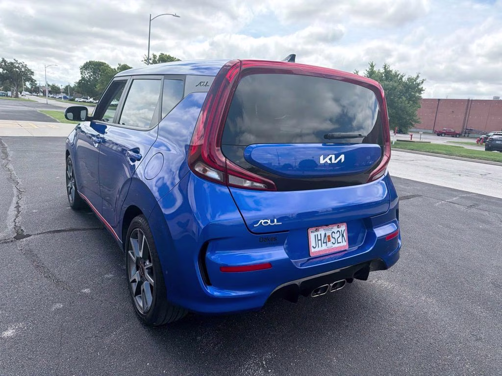2022 Neptune Blue Kia Soul Turbo FWD Hatchback
