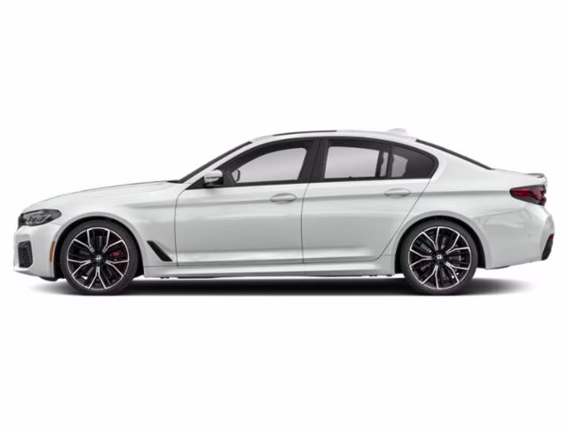 2023 Alpine White BMW 5 Series M550i xDrive AWD Sedan