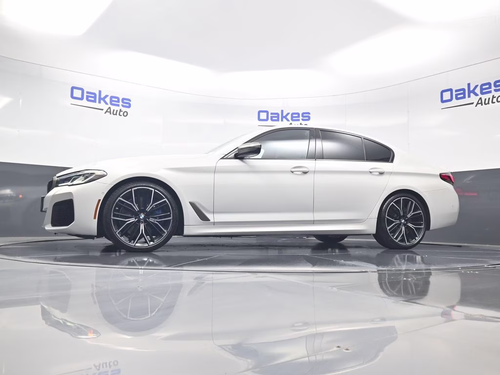 2023 Alpine White BMW 5 Series M550i xDrive AWD Sedan
