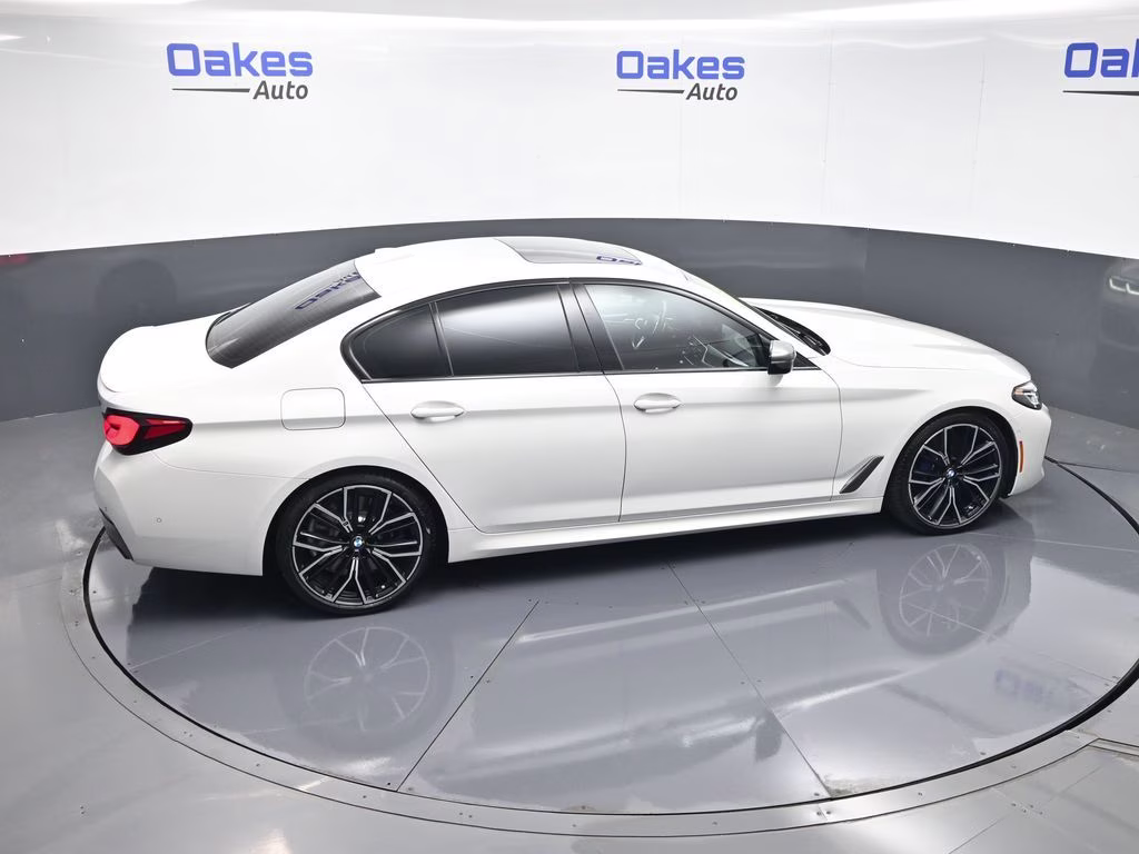 2023 Alpine White BMW 5 Series M550i xDrive AWD Sedan