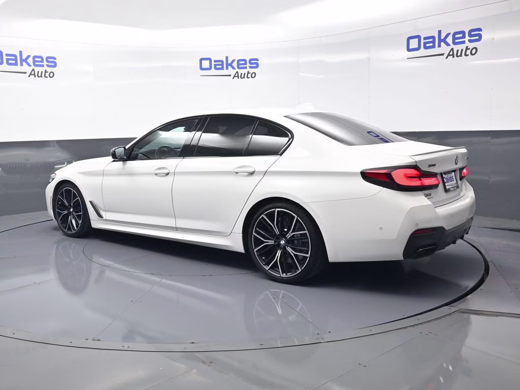 2023 Alpine White BMW 5 Series M550i xDrive AWD Sedan
