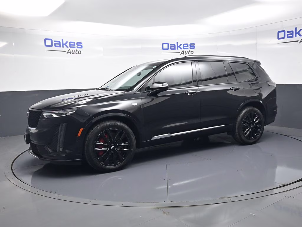 2023 Stellar Black Metallic Cadillac XT6 Sport AWD SUV