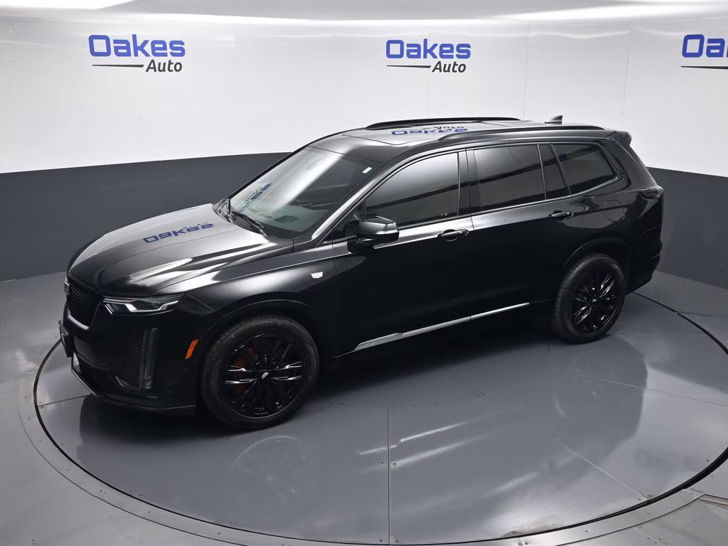 2023 Stellar Black Metallic Cadillac XT6 Sport AWD SUV