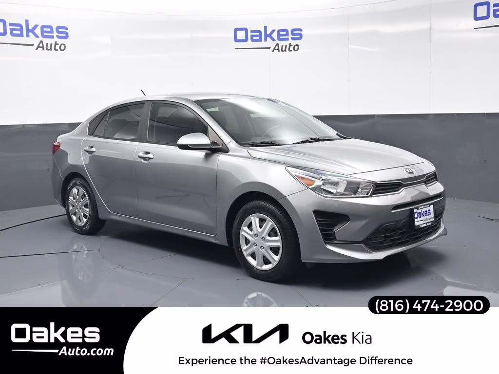 2021 Steel Gray Kia Rio S FWD Sedan