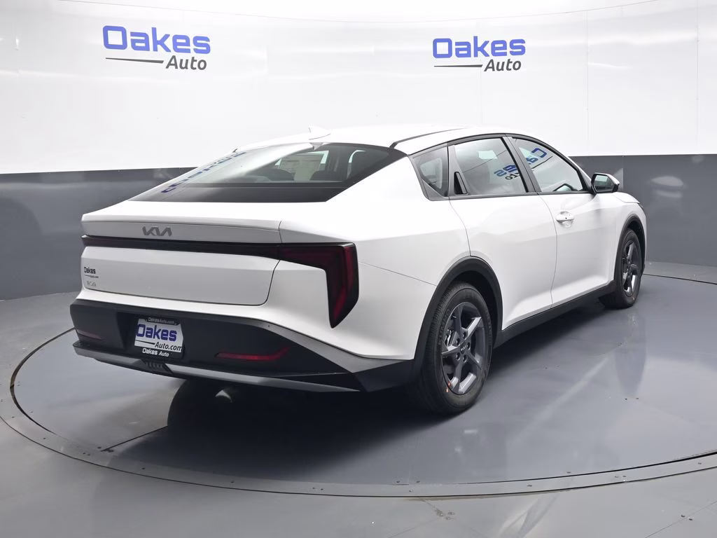 2026 Snow White Pearl Kia K4 LXS FWD Sedan