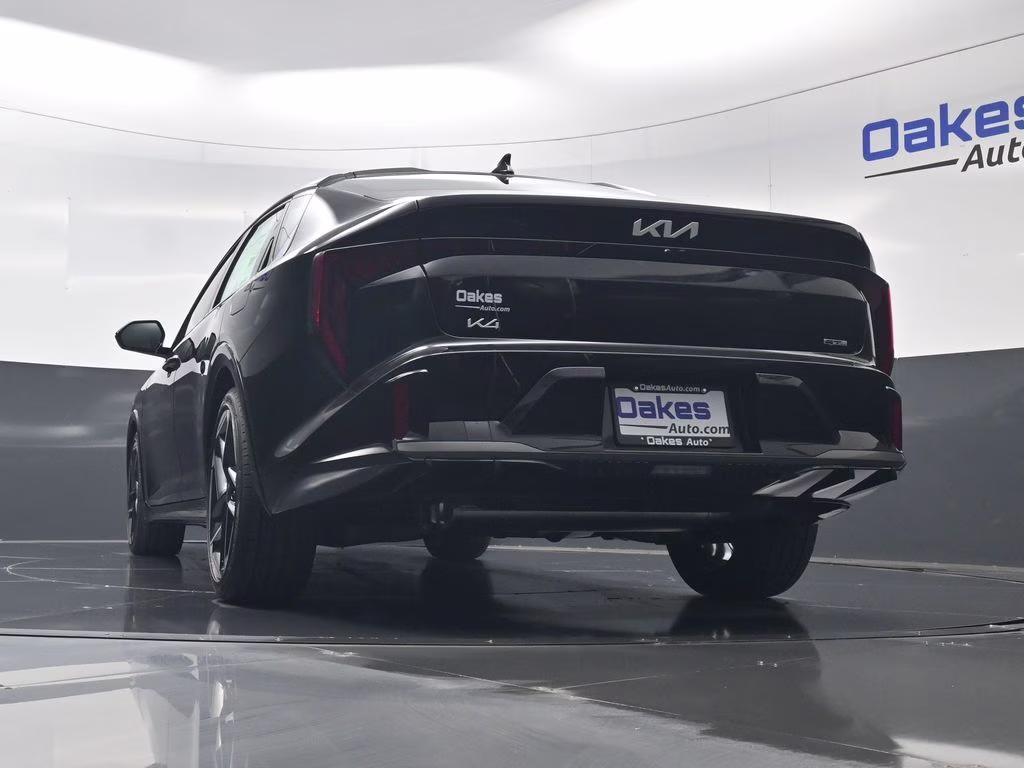 2026 Aurora Black Pearl Kia K4 GT-Line FWD Sedan