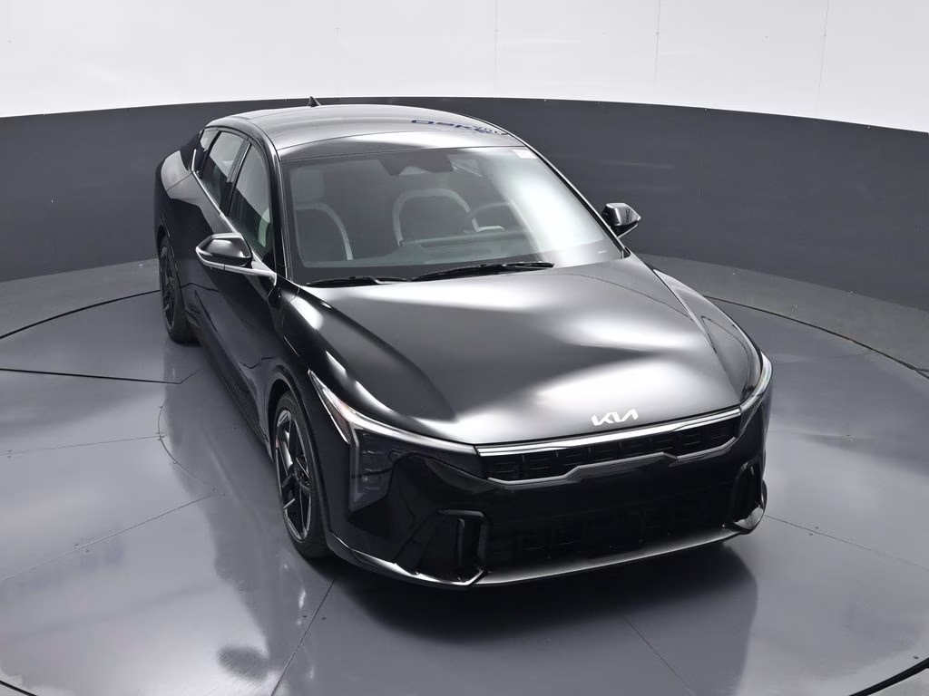 2026 Aurora Black Pearl Kia K4 GT-Line FWD Sedan
