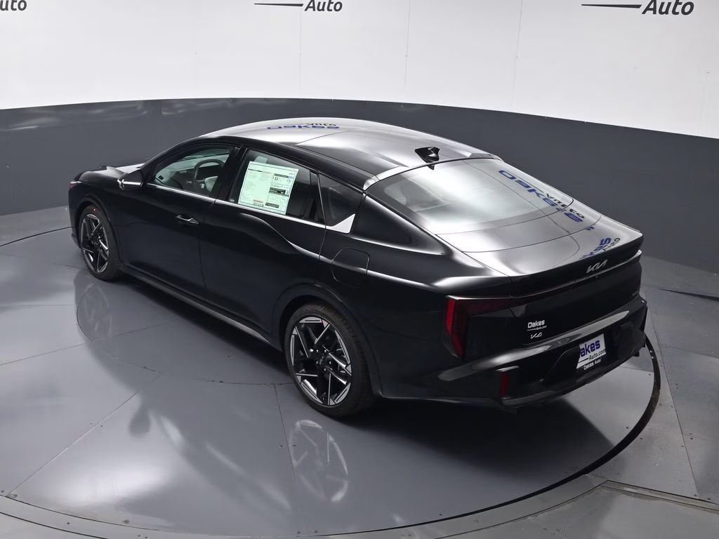 2026 Aurora Black Pearl Kia K4 GT-Line FWD Sedan
