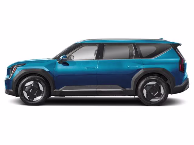 2026 Ocean Blue Kia EV9 Wind AWD SUV