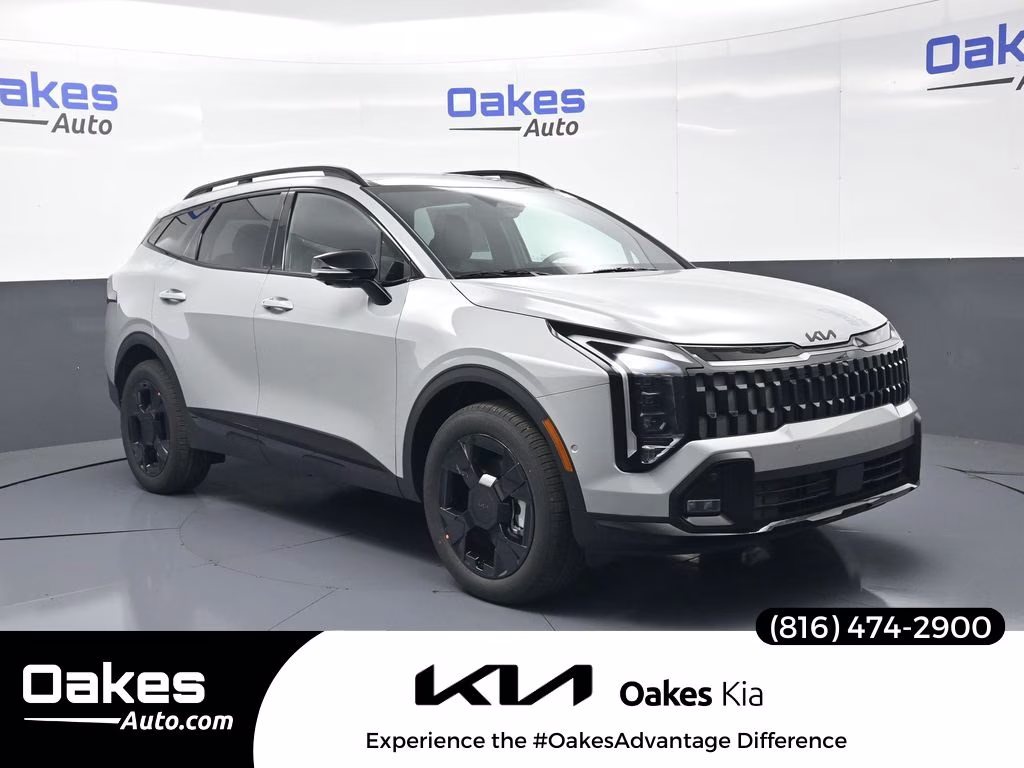 2026 Wolf Gray Kia Sportage X-Line AWD SUV