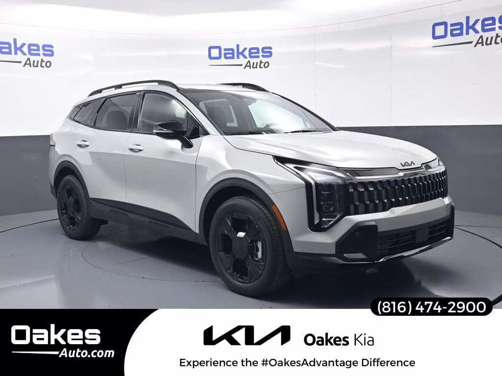 2026 Wolf Gray Kia Sportage X-Line AWD SUV