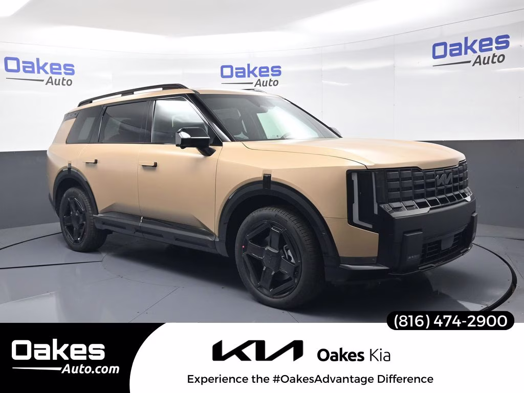 2027 Terrain Brown Matte Kia Telluride Hybrid X-Line SX AWD SUV