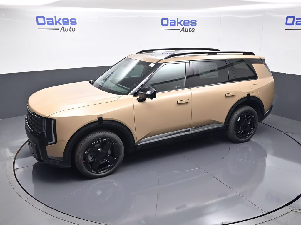 2027 Terrain Brown Matte Kia Telluride Hybrid X-Line SX AWD SUV