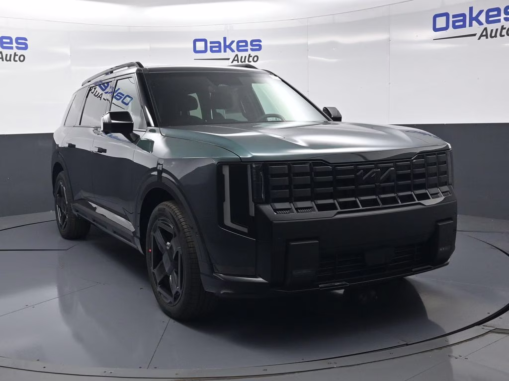 2027 Black Jade Green Kia Telluride Hybrid X-Line SX AWD SUV