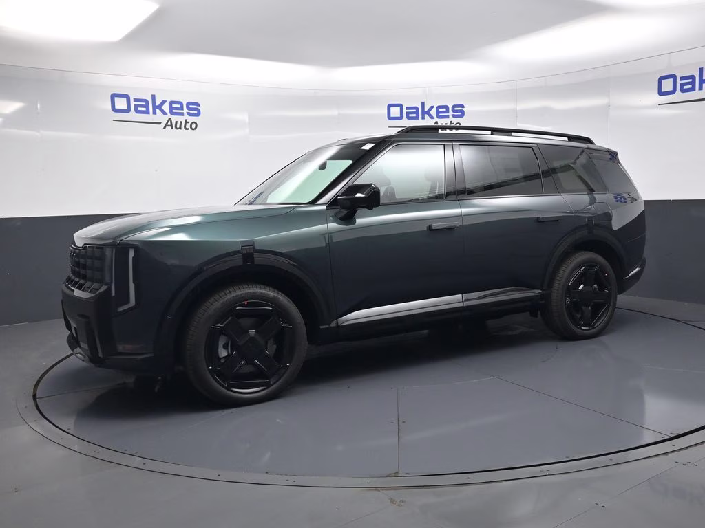 2027 Black Jade Green Kia Telluride Hybrid X-Line SX AWD SUV