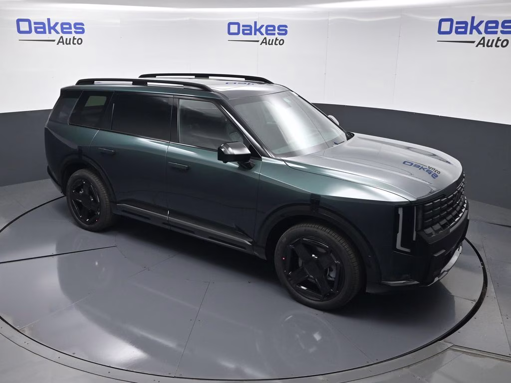 2027 Black Jade Green Kia Telluride Hybrid X-Line SX AWD SUV