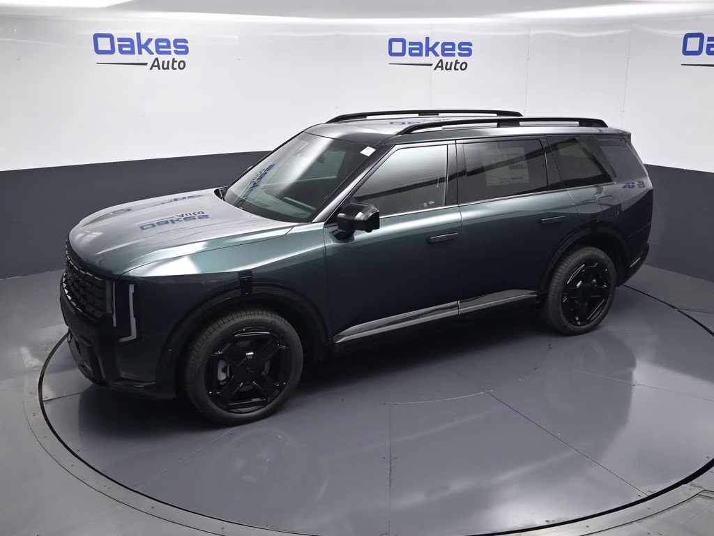 2027 Black Jade Green Kia Telluride Hybrid X-Line SX AWD SUV