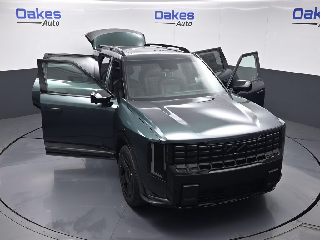 2027 Black Jade Green Kia Telluride Hybrid X-Line SX AWD SUV