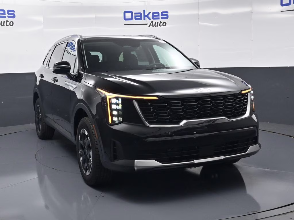2026 Ebony Black Kia Sorento S AWD SUV