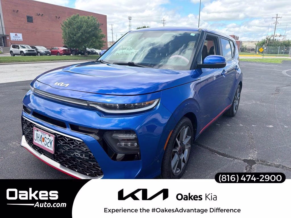 2022 Neptune Blue Kia Soul Turbo FWD Hatchback