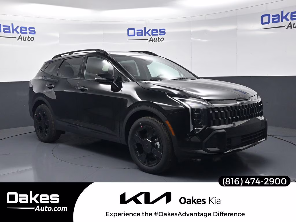 2026 Fusion Black Kia Sportage Hybrid X-Line AWD SUV