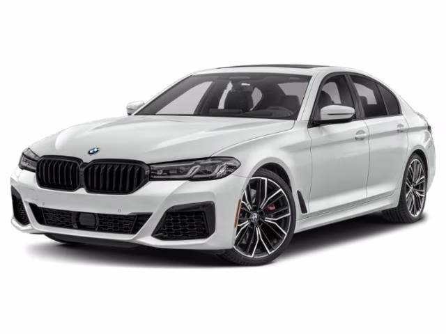2023 Alpine White BMW 5 Series M550i xDrive AWD Sedan