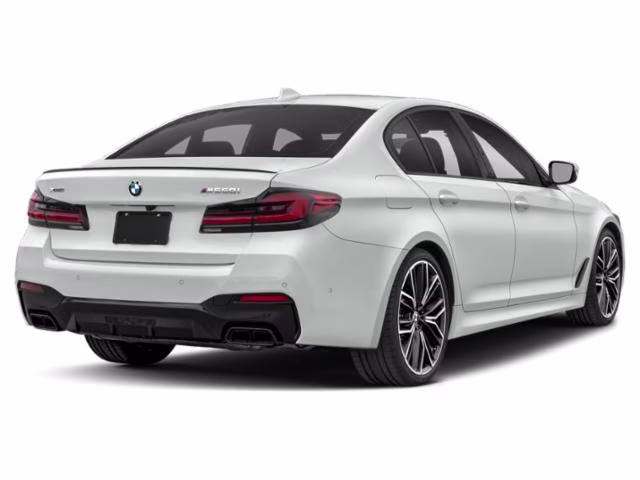 2023 Alpine White BMW 5 Series M550i xDrive AWD Sedan
