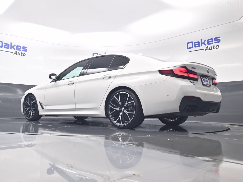 2023 Alpine White BMW 5 Series M550i xDrive AWD Sedan