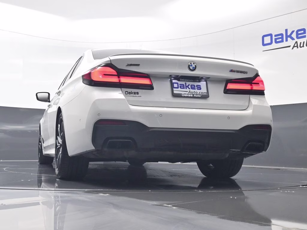 2023 Alpine White BMW 5 Series M550i xDrive AWD Sedan