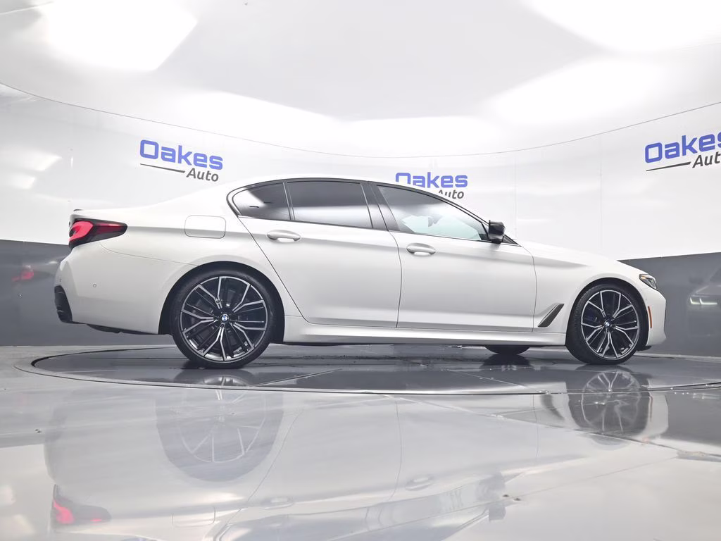 2023 Alpine White BMW 5 Series M550i xDrive AWD Sedan
