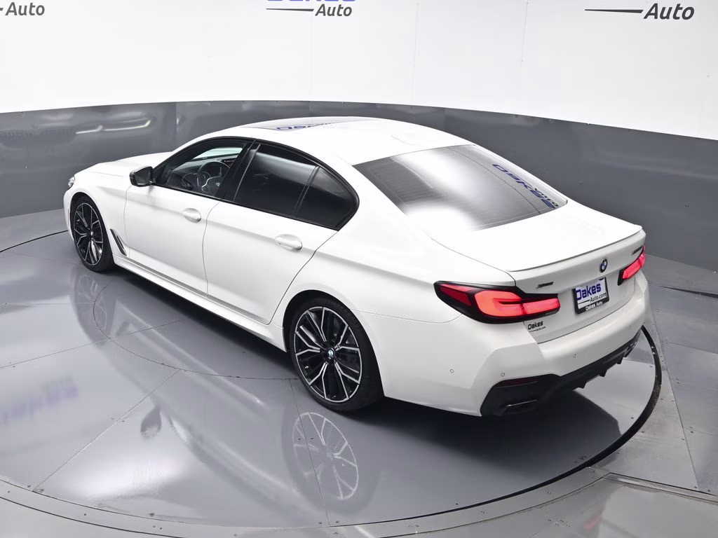 2023 Alpine White BMW 5 Series M550i xDrive AWD Sedan