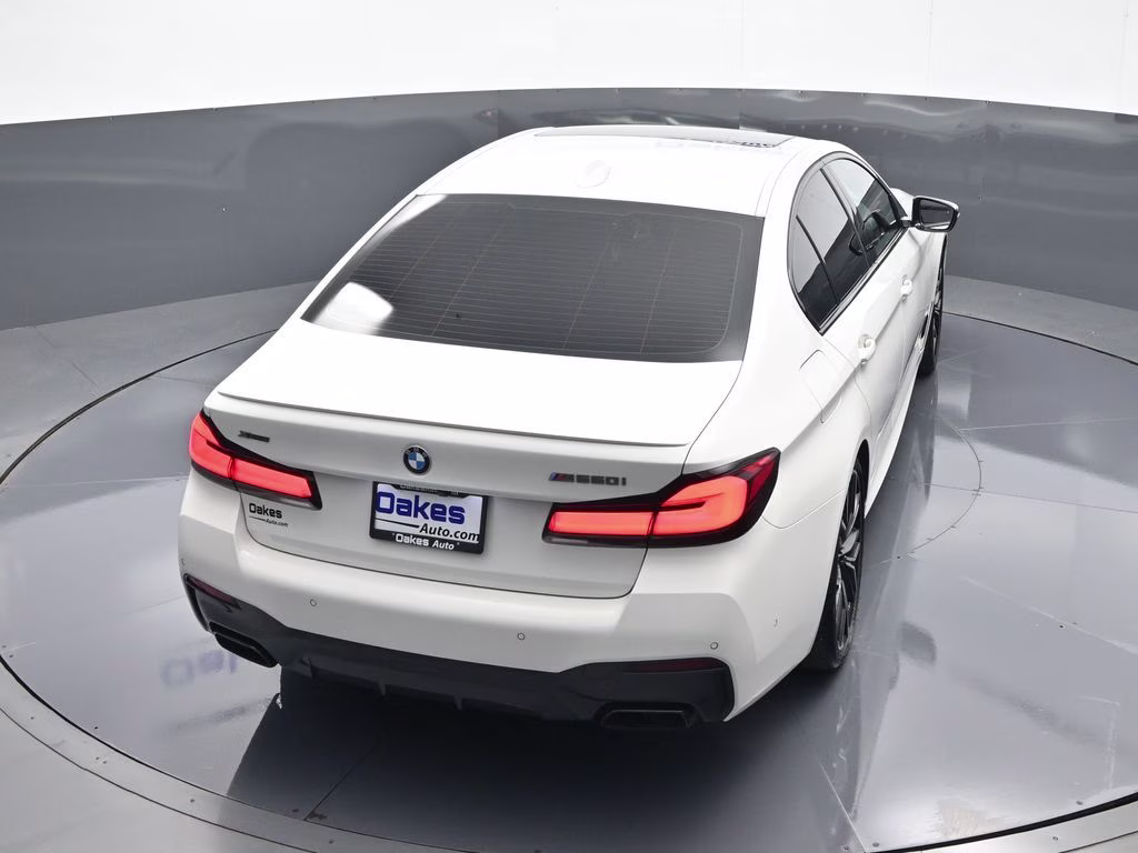 2023 Alpine White BMW 5 Series M550i xDrive AWD Sedan