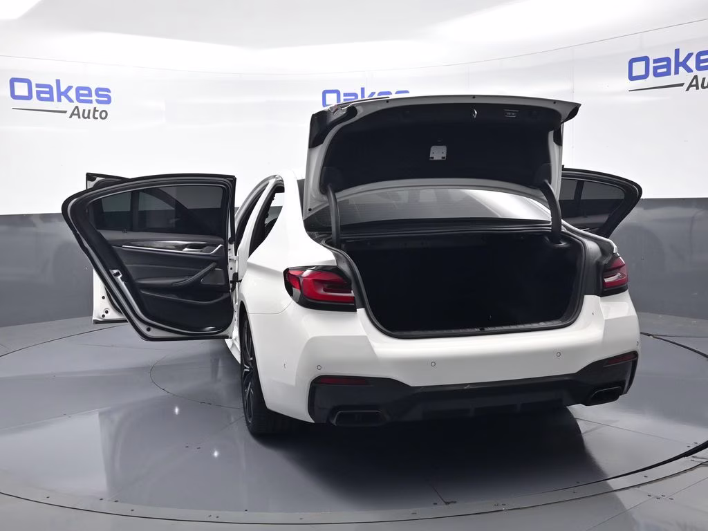 2023 Alpine White BMW 5 Series M550i xDrive AWD Sedan