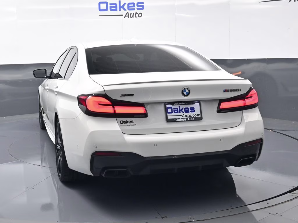 2023 Alpine White BMW 5 Series M550i xDrive AWD Sedan