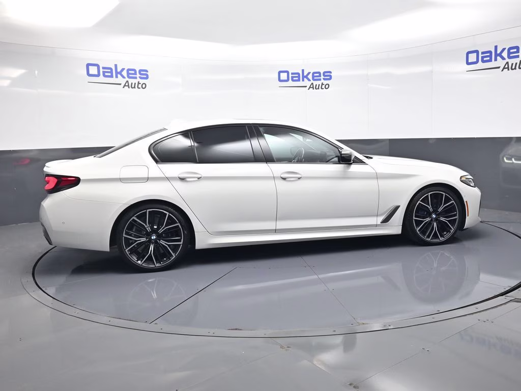 2023 Alpine White BMW 5 Series M550i xDrive AWD Sedan