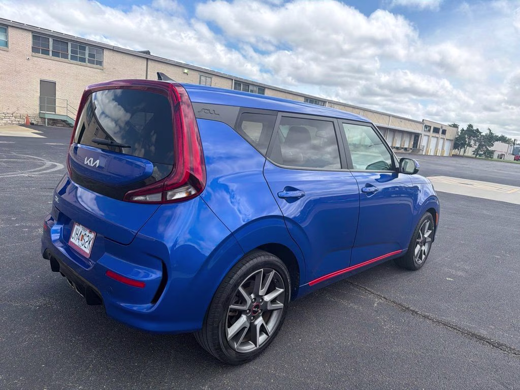 2022 Neptune Blue Kia Soul Turbo FWD Hatchback